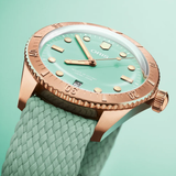 Oris Divers Sixty-Five Cotton Candy Menta 38 mm | 01 733 7771 3157-07 3 19 03BRS