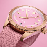 Oris Divers Sixty-Five Cotton Candy 38 mm Bronce