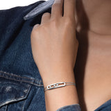 Pulsera Messika Move Classique Oro blanco y Diamantes | 03996-WG