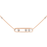 Collar Messika Oro Rosa y Diamante Move