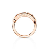 Anillo Messika Move Classique Grande Oro Rosa y Diamantes | 03998-PG