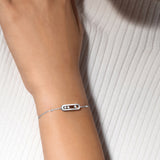 Pulsera Messika Baby Move Oro blanco y Diamantes | 04324-WG