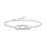 Pulsera Messika Baby Move Oro blanco y Diamantes | 04324-WG