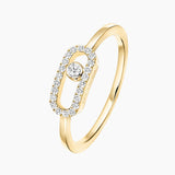 Anillo Messika Move Uno Grande Oro Amarillo