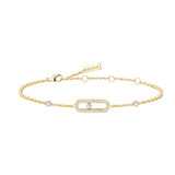 Pulsera Messika Move Uno Oro Amarillo y diamante