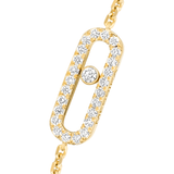 Pulsera Messika Move Uno Oro Amarillo y diamante