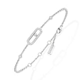 Pulsera Messika Move Classique Oro blanco y Pavé de Diamantes | 04706-WG