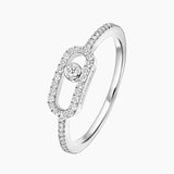 Anillo Messika Move Uno Pavé Oro blanco