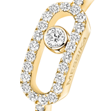 Anillo Messika Move Uno Pavé Oro amarillo