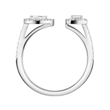 Anillo Messika My Twin Toi et Moi Oro blanco