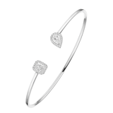 Pulsera Flexible Messika My Twin Oro blanco