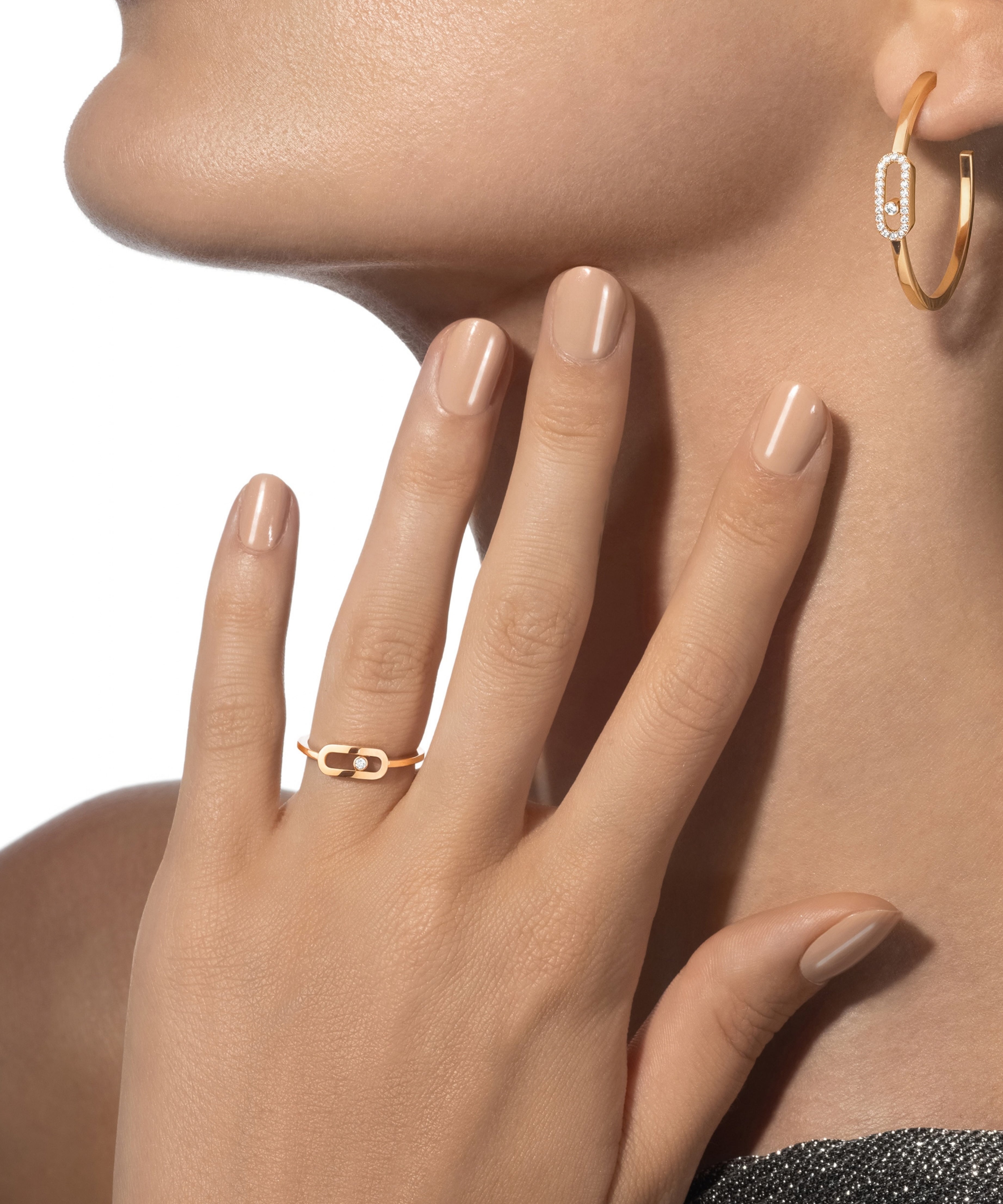 Anillo Messika Move Uno Oro Amarillo y Diamante | 10055-YG