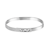 Pulsera Bangle Messika Move Noa Oro blanco Pavé