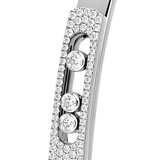 Pulsera Bangle Messika Move Noa Oro blanco Pavé