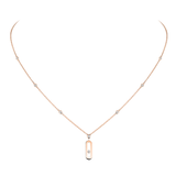 Collar Messika Largo Move Uno Oro Rosa