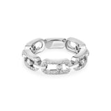 Anillo Messika Move Link Oro blanco y Pavé de Diamantes | 12012-WG