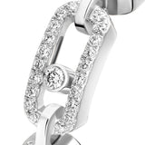 Anillo Messika Move Link Oro blanco y Pavé de Diamantes | 12012-WG