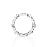 Anillo Messika Move Link Oro blanco y Pavé de Diamantes | 12012-WG
