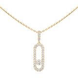 Collar Messika Move Uno Pavé Oro amarillo