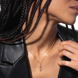 Collar Messika Move Uno Pavé Oro amarillo