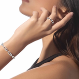 Anillo Messika Move Link Multi Oro Blanco