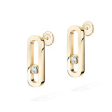Pendientes Messika Move Uno Oro Amarillo y Diamantes | 12182-YG