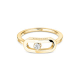Anillo Messika Move Uno Grande Oro Amarillo y Diamante | 12390-YG