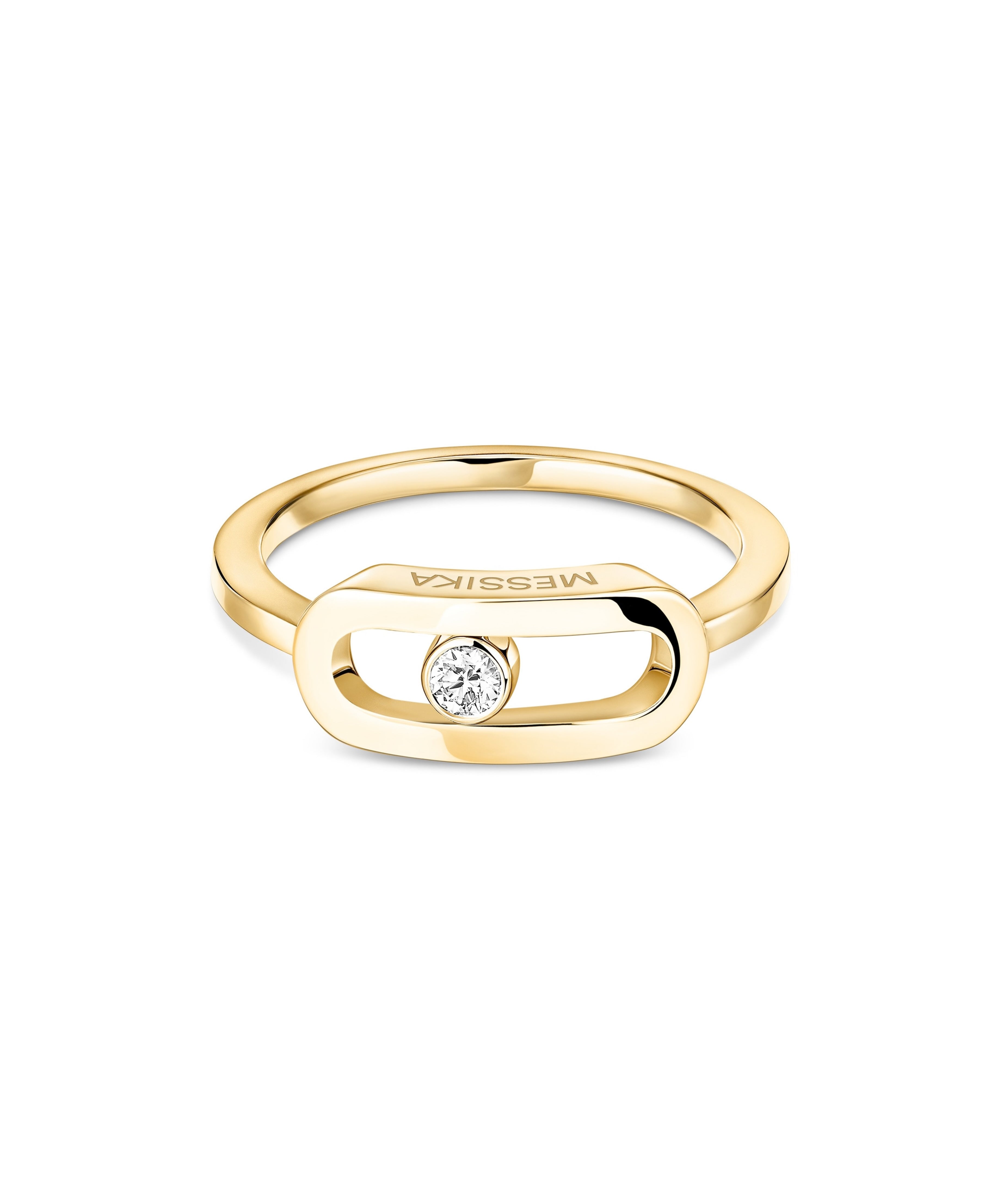 Anillo Messika Move Uno Grande Oro Amarillo y Diamante | 12390-YG