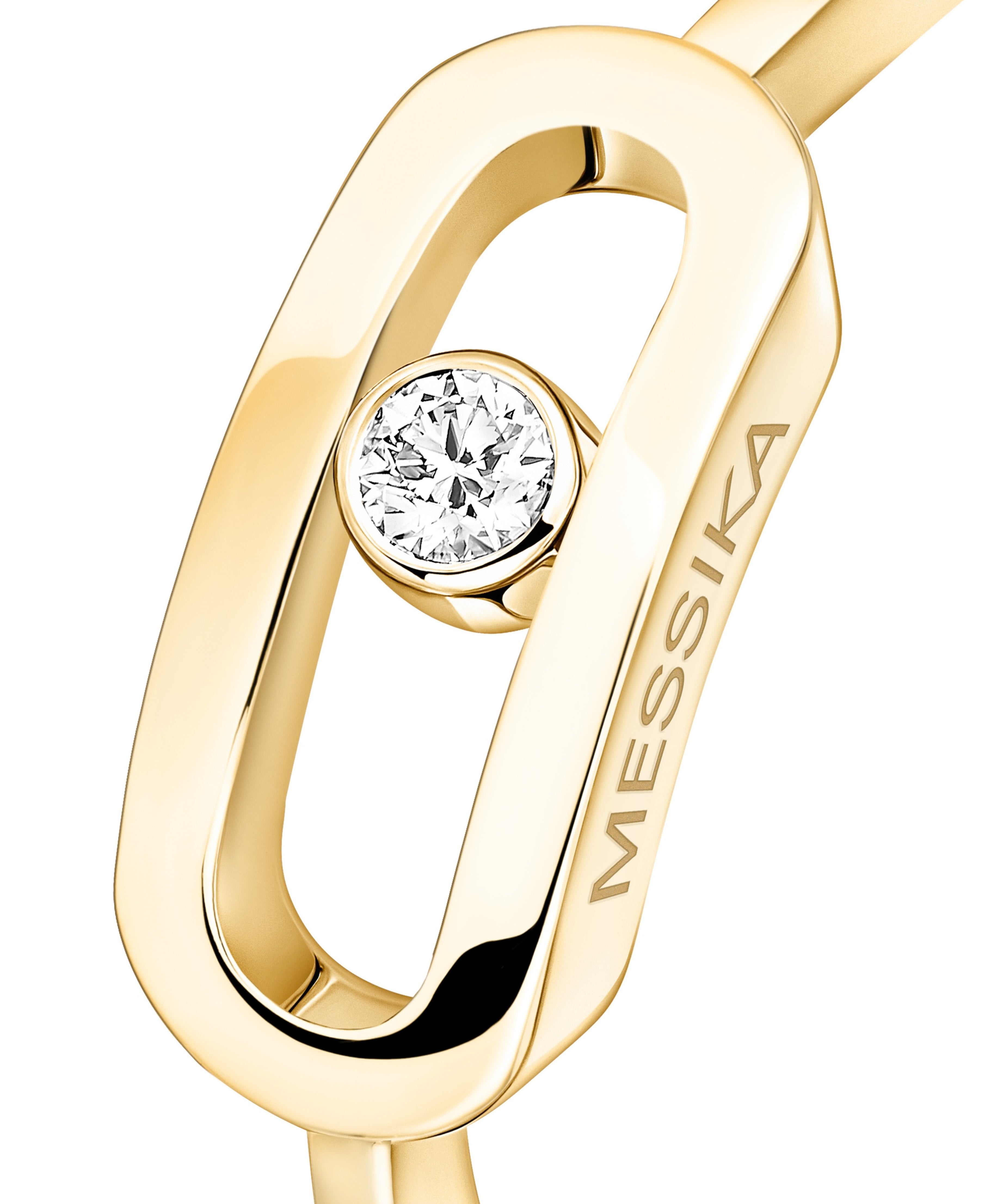 Anillo Messika Move Uno Grande Oro Amarillo y Diamante | 12390-YG
