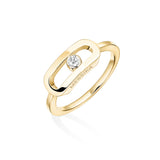 Anillo Messika Move Uno Grande Oro Amarillo y Diamante | 12390-YG