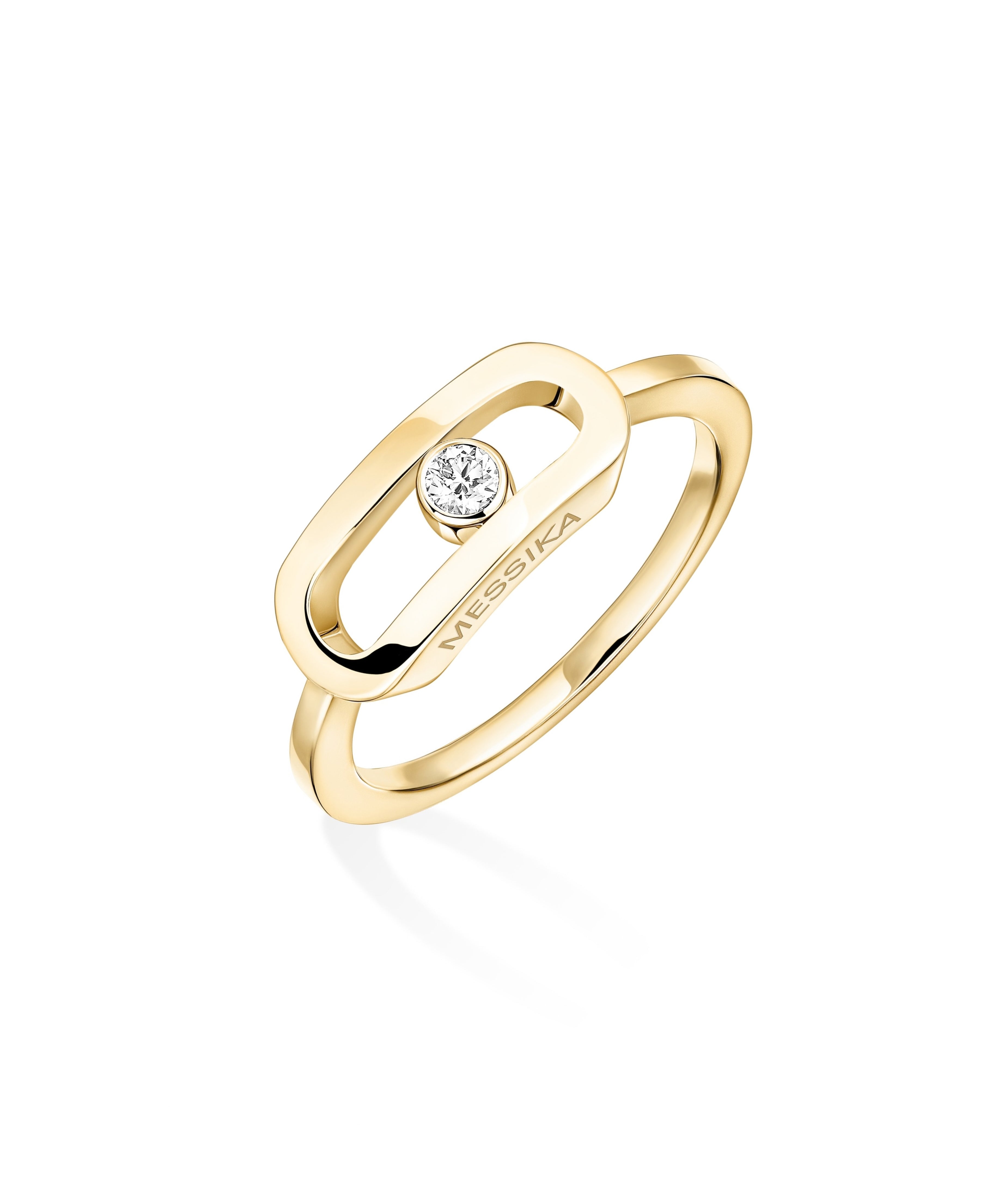 Anillo Messika Move Uno Grande Oro Amarillo y Diamante | 12390-YG