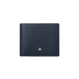Cartera MONTBLANC Meisterstück Soft Grain Piel Azul 6 CC - 127945