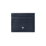 Tarjetero MONTBLANC Meisterstück  6 CC Piel Azul – 127947