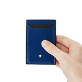 Tarjetero MONTBLANC Meisterstück  3 CC Piel Azul – 129684