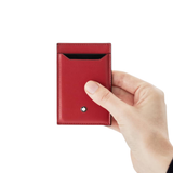 Tarjetero MONTBLANC Meisterstück  3 CC Piel Roja – 129685