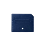 Tarjetero MONTBLANC Meisterstück Soft 6 CC Piel Azul - 130060