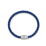 Pulsera MONTBLANC Meisterstück Piel Azul Cierre Acero - 130899