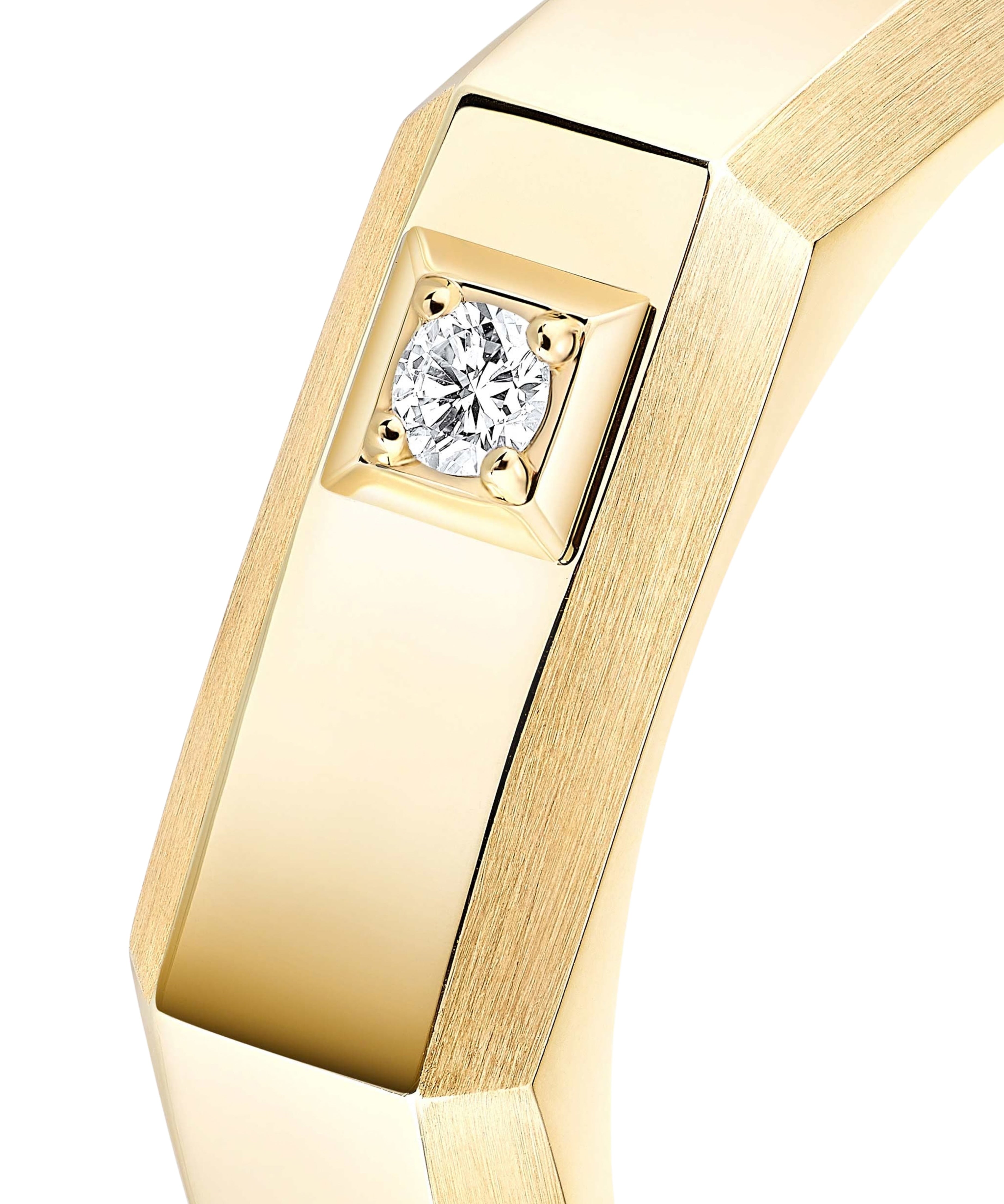 Anillo Messika Moderniste Mediano en Oro Amarillo y Diamante | 13558-YG