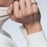 Anillo Messika Moderniste Mediano en Oro Amarillo y Diamante | 13558-YG