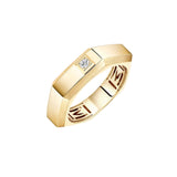 Anillo Messika Moderniste Mediano en Oro Amarillo y Diamante | 13558-YG