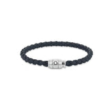 Pulsera MONTBLANC Meisterstück Piel Azul Cierre Acero - 136014