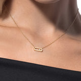 Collar Messika Move Uno Oro amarillo y Diamantes | 14613-YG