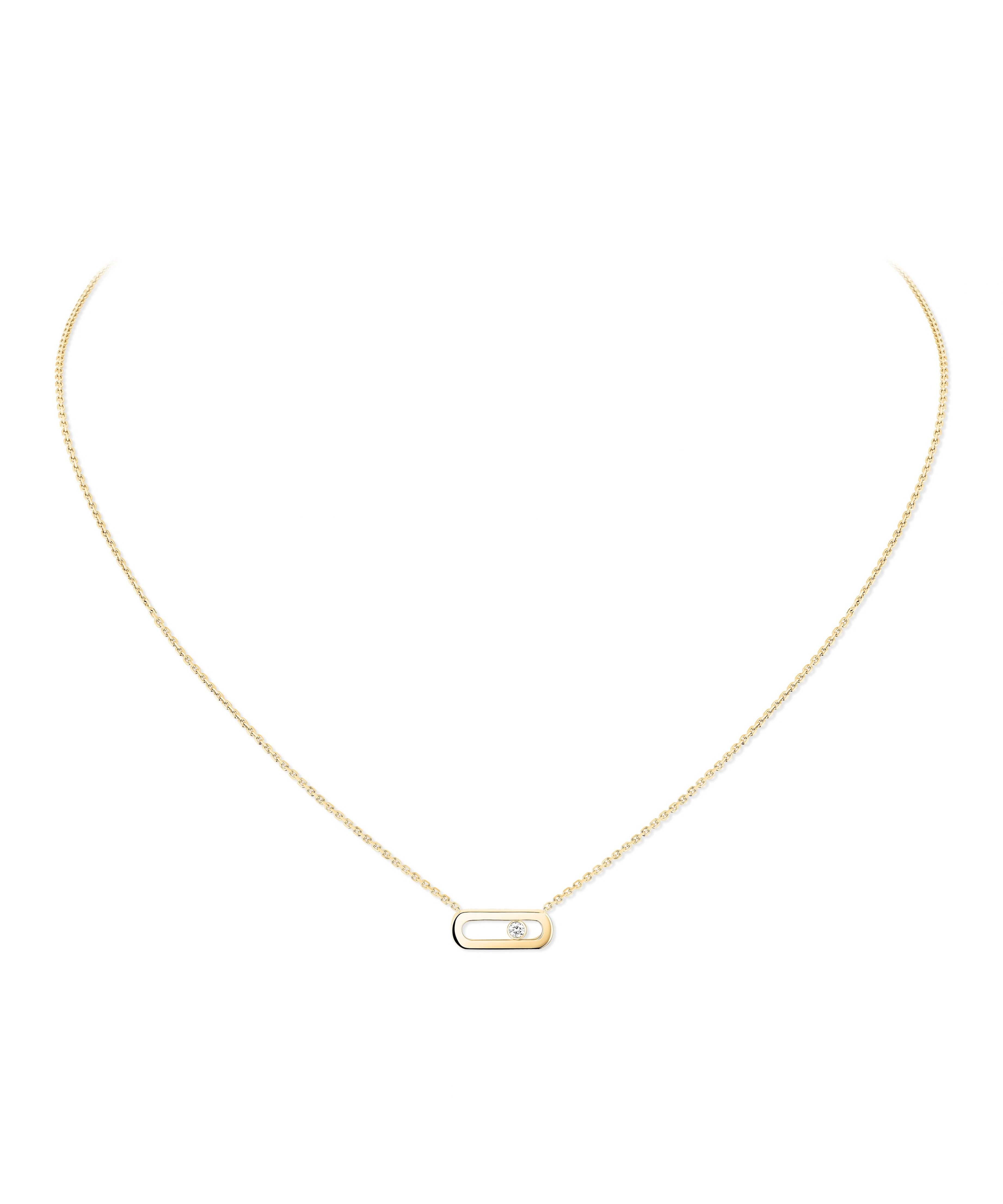 Collar Messika Move Uno Oro amarillo y Diamantes | 14613-YG