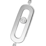 Pulsera Messika Move Uno Oro blanco y Diamantes | 14644-WG