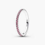 Anillo Pandora Banda Brillante Rosa | 192999C02
