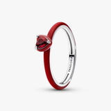 Anillo Pandora Corazón Chakra Rojo | 193088C05