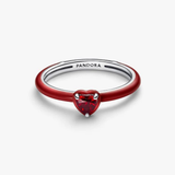 Anillo Pandora Corazón Chakra Rojo | 193088C05