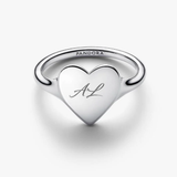 Anillo Pandora Corazón Grabable | 193988C00