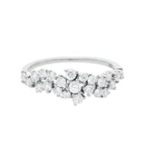 Anillo Bloom En Oro Blanco Con Diamantes