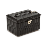Joyero Caroline WOLF Piel Negra - 329771